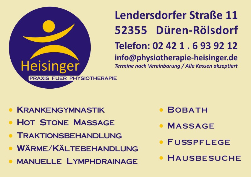 Physiotherapie Heisinger Info